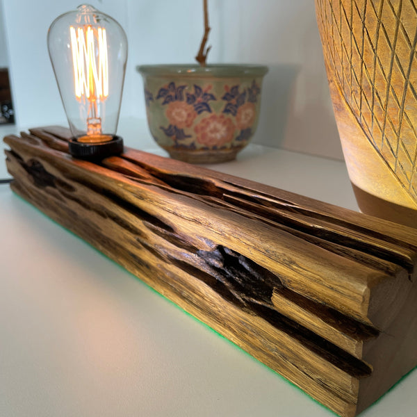 Shades at Grays Edison Lamp Edison Table Lamp - Telegraph Post #5 handcrafted lighting made in new zealand