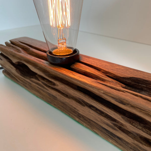 Shades at Grays Edison Lamp Edison Table Lamp - Telegraph Post #5 handcrafted lighting made in new zealand