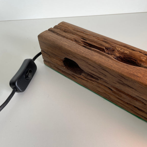Shades at Grays Edison Lamp Edison Table Lamp - Telegraph Post #5 handcrafted lighting made in new zealand