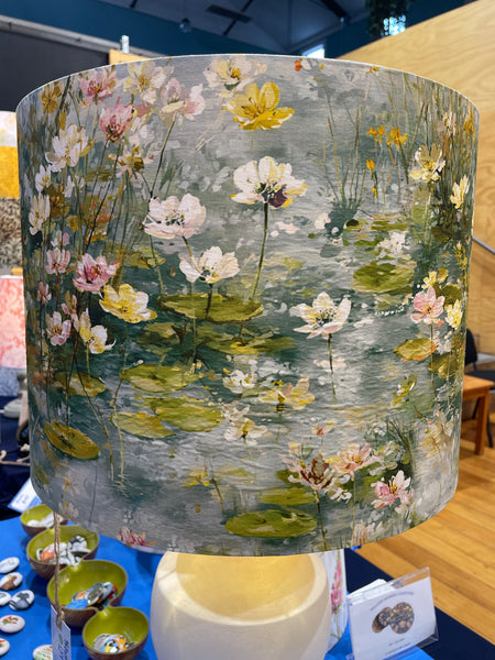Monet-inspired Lily Pond | Bespoke Lampshades