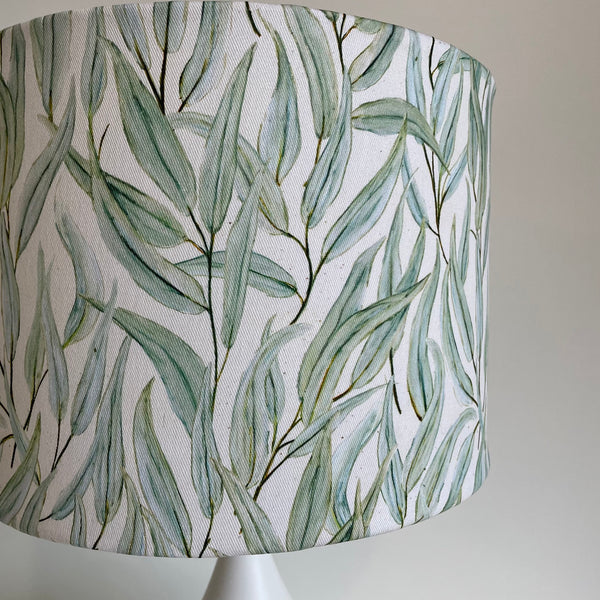 Eucalyptus Elegance | Fabric Lamp Shade | Made in NZ