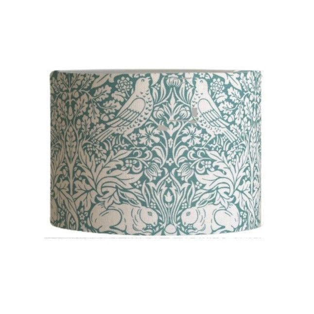 Bespoke light shade, drum style by shades at grays nz.