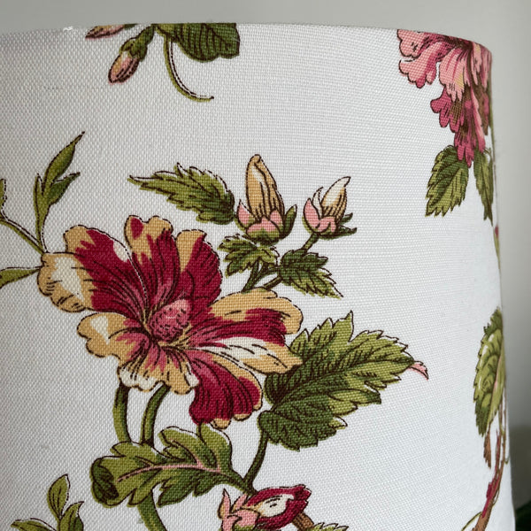 Floral Beauty | Fabric Lamp Shade | Made in NZ