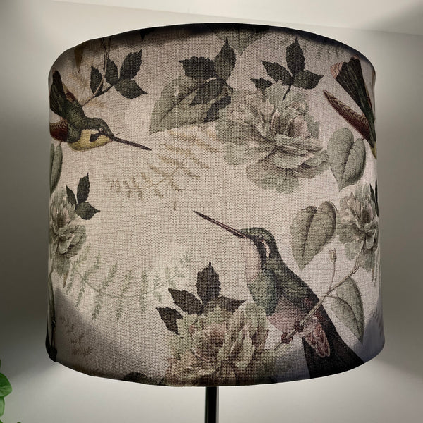 Hummingbird | Fabric Lamp Shade | Made in NZ