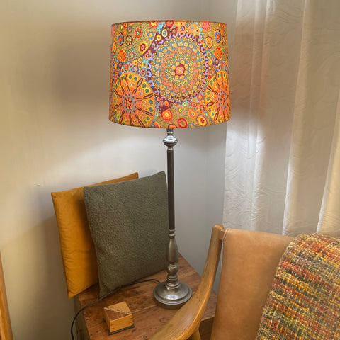 Kaffe Fassett | Millefiore - Orange II | Handcrafted Lampshade