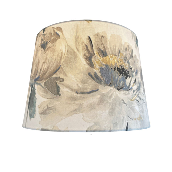 Large tapered hand crafted fabric lamp shade by shades at grays in new zealand