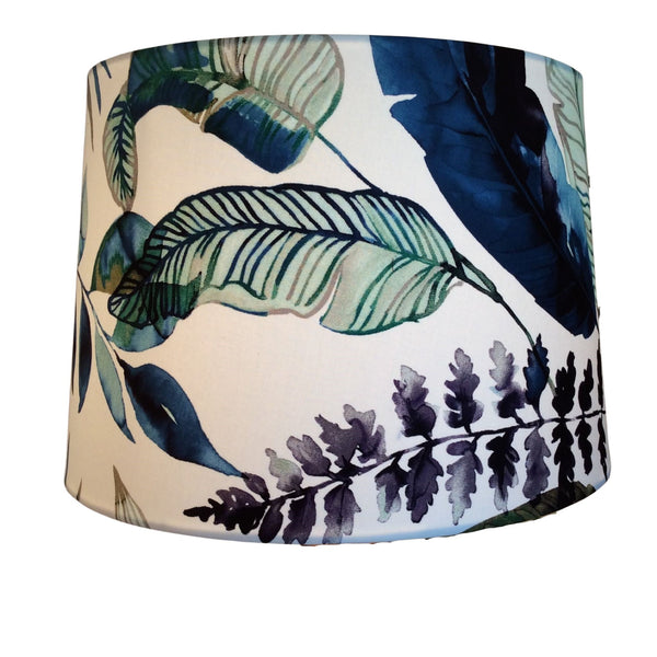 Large tapered hand crafted custom lamp shade, shades at grays, new zealnd