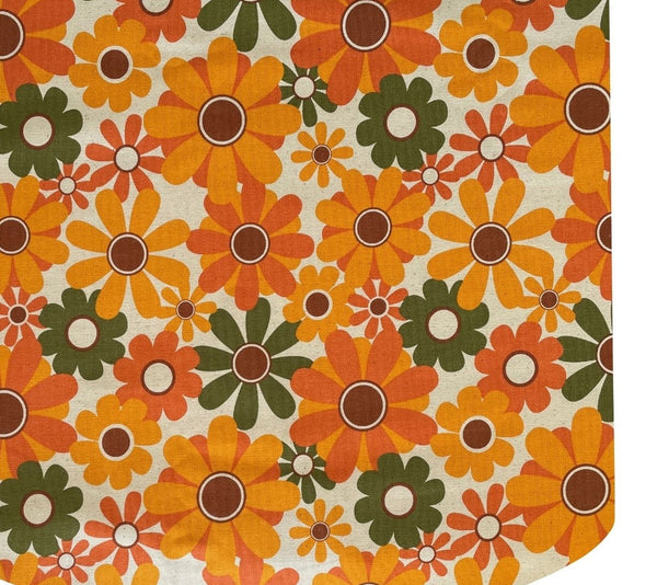 Mid Century Flower Power | Fabric Lamp Shade