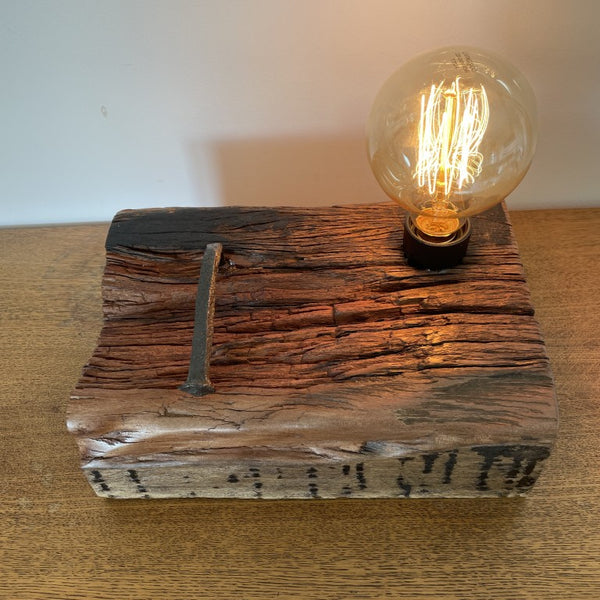 Wood Table Lamp | #163 | The Wharfkeeper