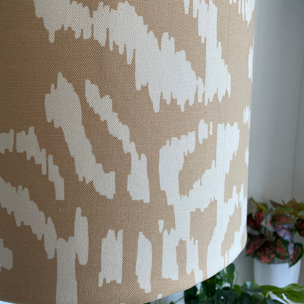 Golden Leopard Large | Fabric Lamp Shade | Made in NZ