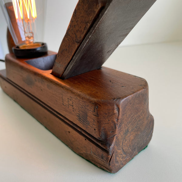 Edison Table Lamp - Wood plane series #54