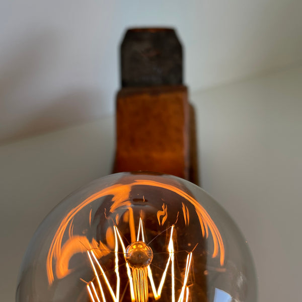 Edison Table Lamp - Wood plane series #53