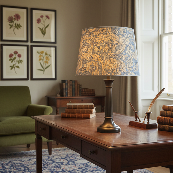 Bachelor's Button Desk Lamp