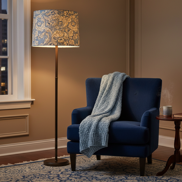 Bachelor's Button Floor Lamp