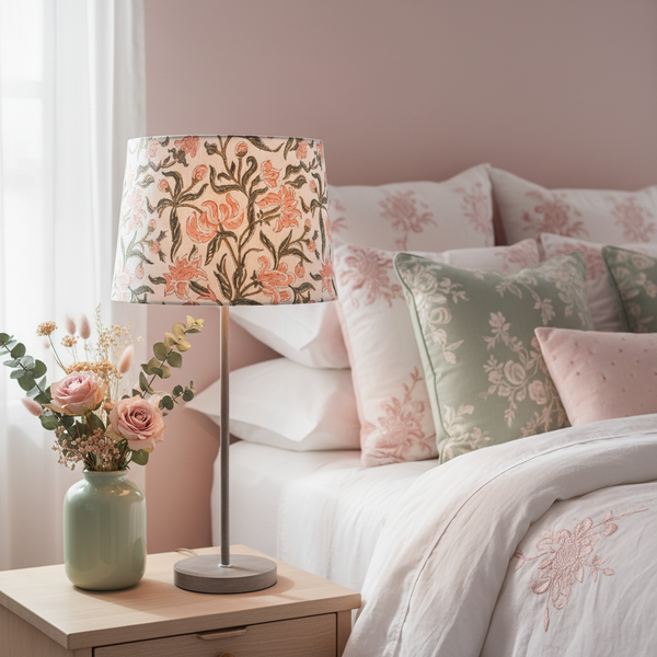 Blush Bloom pastel bedroom lifestyle