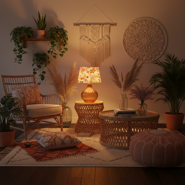 Boho Living Room Lampshade