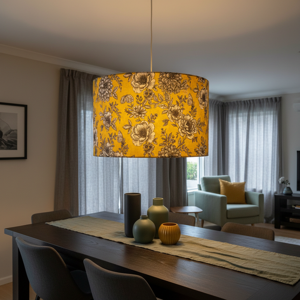 Floral Glow Ceiling Pendant Lifestyle