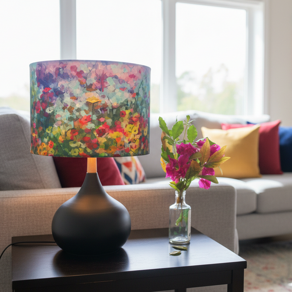 Garden Envy Lamp in Living Room