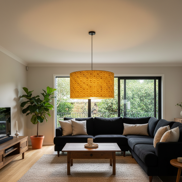 Golden Sun Ceiling Pendant Lifestyle