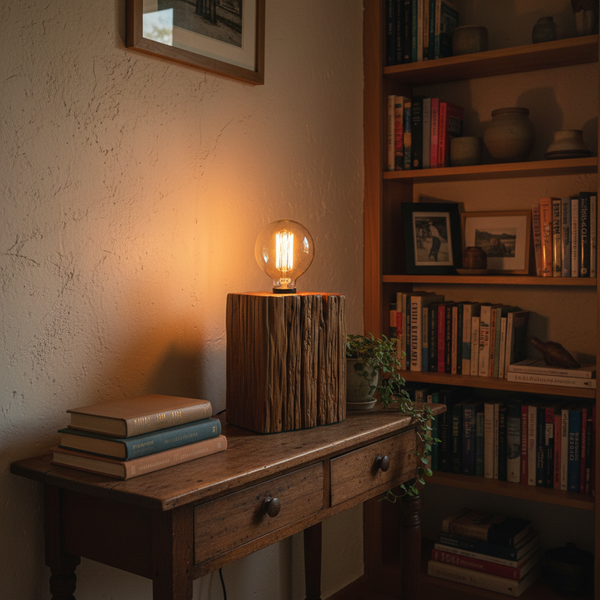 Lined Tōtara Heritage Lamp – Library Lifestyle