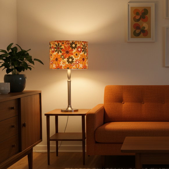 Mid Century Living Room Lampshade