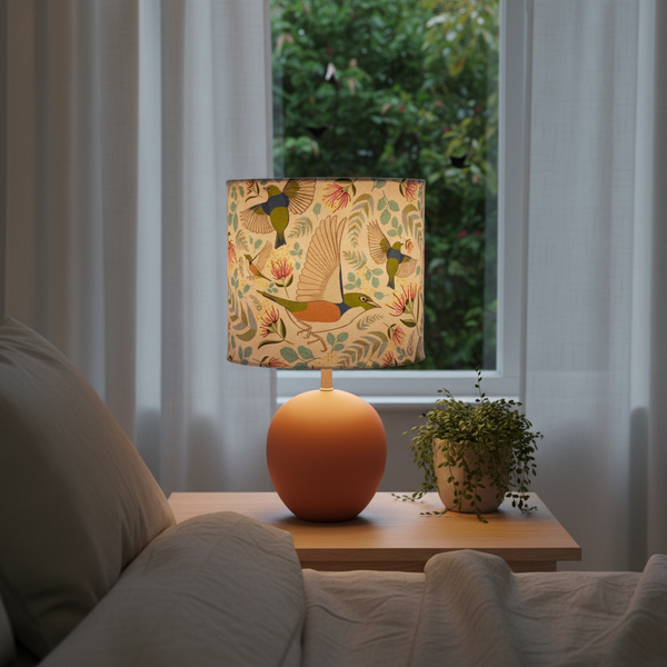 Tauhou Lampshade — Bedroom Lifestyle