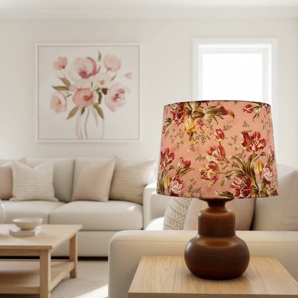 Tulip Bouquet neutral living room lifestyle