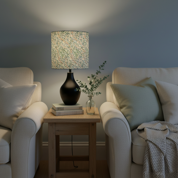 Morris & Co | Willow Boughs Cream | Fabric Lampshade | Made in NZ