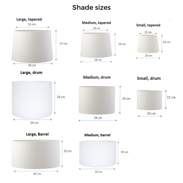 Shades at Grays Lampshades Hexagon print lampshade handcrafted lighting made in new zealand