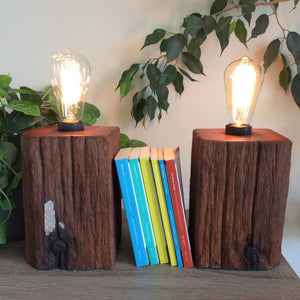 Shades at Grays Edison Lamp Edison Lamp - Book Ends Pair handcrafted lighting made in new zealand