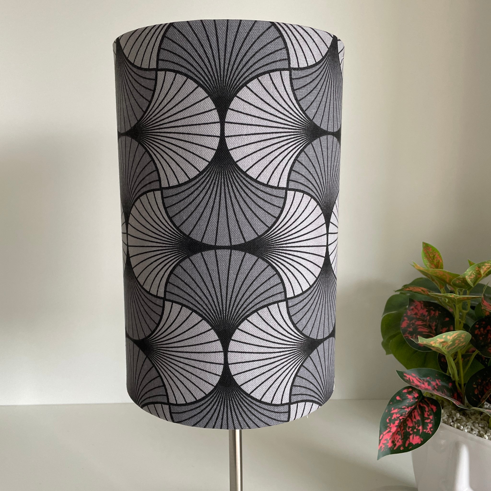 Grey sales childrens lampshade