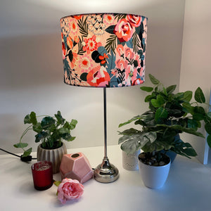 Shades at Grays Lampshades Floral fantasy lampshade handcrafted lighting made in new zealand