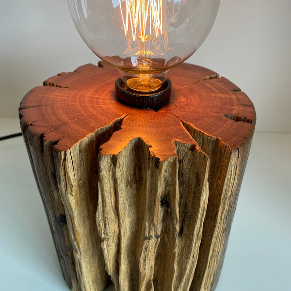 Shades at Grays Edison Lamp Edison Table Lamp - Telegraph Post #18 handcrafted lighting made in new zealand