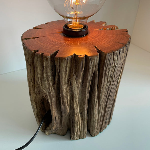 Shades at Grays Edison Lamp Edison Table Lamp - Telegraph Post #18 handcrafted lighting made in new zealand