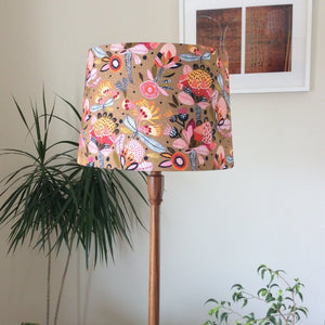 Shades at Grays Lampshades Large tapered / Table lamp/floor stand / 29mm Protea pop lampshade handcrafted lighting made in new zealand
