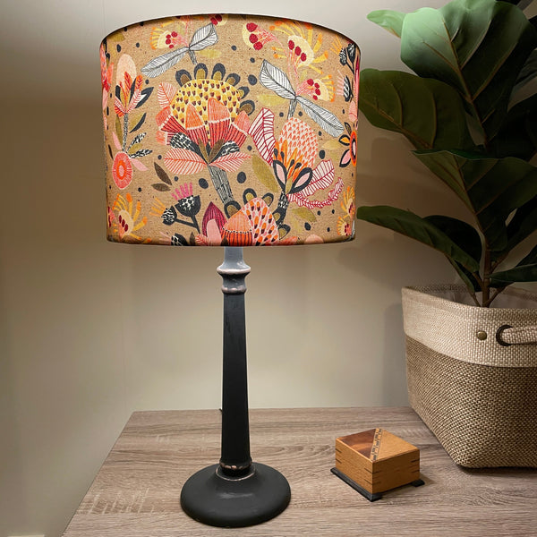 Shades at Grays Lampshades Protea pop lampshade handcrafted lighting made in new zealand