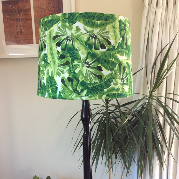 Shades at Grays Lampshades Hothouse leaves lampshade handcrafted lighting made in new zealand