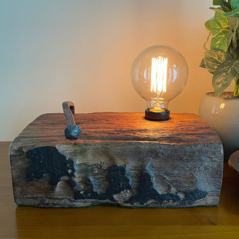 Shades at Grays Lighting Edison Lamp - Wharf series #50 handcrafted lighting made in new zealand