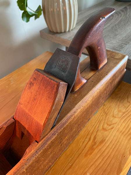 Shades at Grays Edison Lamp Edison Table Lamp - Wood plane series #18 handcrafted lighting made in new zealand