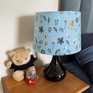 Shades at Grays Lampshades Dancing horses lampshade handcrafted lighting made in new zealand