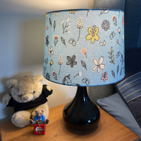 Shades at Grays Lampshades Dancing horses lampshade handcrafted lighting made in new zealand