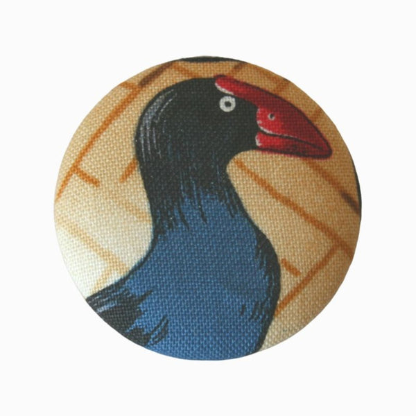 Shades at Grays Badge Single badge / Pukeko New Zealand bird badge handcrafted lighting made in new zealand