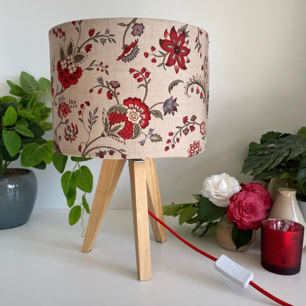 French General Designer Fabric Lampshade -  Blanchet Roche