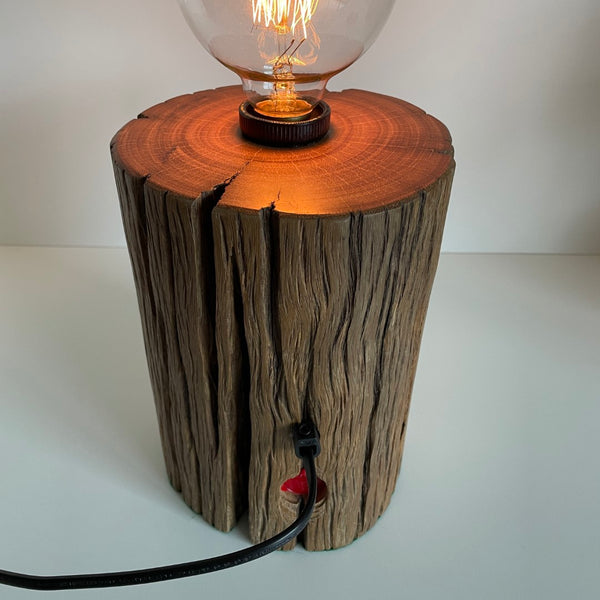 Timber Table Lamp - Telegraph Post #24