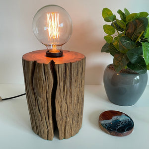 Timber Table Lamp - Telegraph Post #24