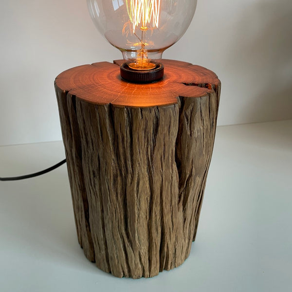 Timber Table Lamp - Telegraph Post #24