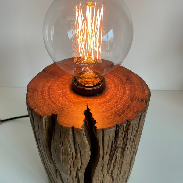 Timber Table Lamp - Telegraph Post #24