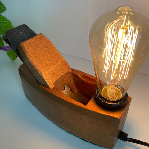 Shades at Grays Edison Lamp Edison Timber Table Lamp - Wood plane series #46 Timber Table Lamp | Handcrafted | Unique design handcrafted lighting made in new zealand