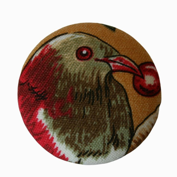 Shades at Grays Badge Single badge / Kererū New Zealand bird badge handcrafted lighting made in new zealand